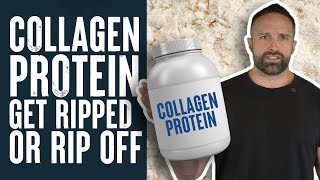 Collagen Protein for Building Muscle Is it a Rip Off Educational Video  Biolayne [upl. by Rednijar]