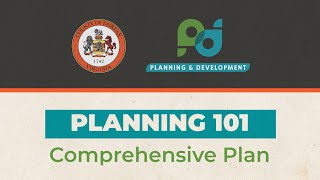 Planning 101 What is a Comprehensive Plan [upl. by Shurwood]