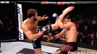 Luke Rockhold vs Michael Bisping 1 Highlights Rockhold FINISHES Bisping ufc mma lukerockhold [upl. by Abigail]