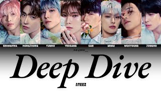 ATEEZofficial  ATEEZ  DEEP DIVE Easy Lyrics Translate Indonesia [upl. by Fawna]