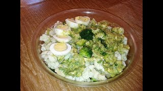 ENSALADA DE BRÓCOLI Y COLIFLOR [upl. by Ronyam]