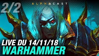 VOD ► Le retour de Warhammer en coop avec Troma   Live du 14112018 Part 22 [upl. by Almira]