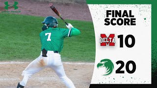 MCC Baseball vs MS Delta Highlights  Game 2 [upl. by Gunner]