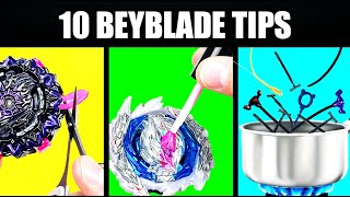 10 BEYBLADES TIPS EVERY BLADER SHOULD KNOW [upl. by Nel]