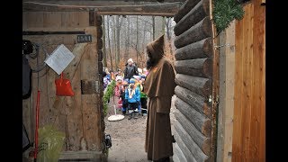 Waldhüsli im Chäferbergwald  Zu Besuch bei Samichlaus und Schmutzli [upl. by Bekelja]