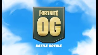 Fortnite OG Release [upl. by Annaierb]