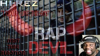 HiRez  Rap Devil Freestyle😈😈🤟🤟quotBETTER THAN THE ORIGINALquot  kendrick mgk  FIRST REACTION [upl. by Eboh]