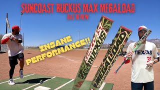 Suncoast Ruckus Max Megaload Bat Review  This bat is GOOOOD  USSSA Slowpitch Bat Review [upl. by Ellenohs]