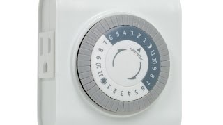 How to use GE 24 Hour Plug In Heavy Duty Indoor Mechanical Pin Timer [upl. by Lacie]