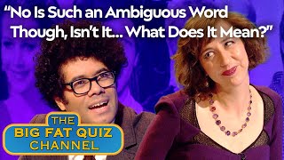 Richard Ayoade Dissects Controversial ChartTopper  Big Fat Quiz [upl. by Ennael178]