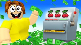 Winning 7917013 In Roblox Slots Simulator [upl. by Norreg]