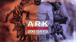 I quotSurvivedquot 200 Days of The Island  ARK Survival Evolved [upl. by Mena]