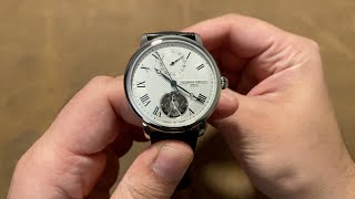 Frederique Constant Slimline Monolithic Manufacture Watch Review [upl. by Piotr]