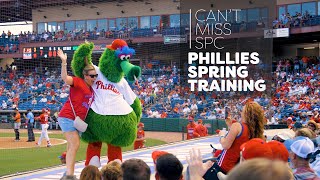 Experience Phillies Spring Training in Clearwater Florida [upl. by Livi]