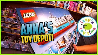 TOY SHOPPING AT ANNAS TOY DEPOT LEGO Thomas and Friends and Fun Toy Trains and Cars [upl. by Ryley]