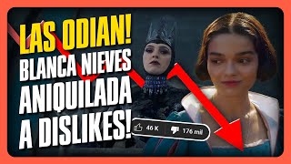 Blanca Nieves es ANIQUILADA a Dislikes 👎🏻 TODOS ODIAN a Rachel Zegler y a Gal Gadot [upl. by Clemmie]