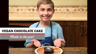 Vegan Chocolate Cake Recipe [upl. by Ahsetel]