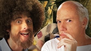 Bob Ross vs Pablo Picasso Epic Rap Battles of History [upl. by Athenian210]