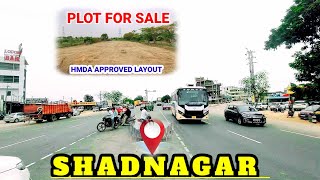 plot for sale in Shadnagar plot for sale in Near jp dargah hyderabad [upl. by Jena845]