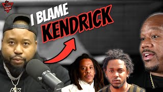 Audio of ​⁠​⁠KingAkademiks blaming ​⁠​⁠kendricklamar for jayzslifeandtimes situation [upl. by Anile268]