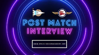 Post Match Benacazon CF U16  Spain Soccer Academy Interview [upl. by Groscr]