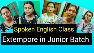 ExtemporeJr Spoken English Class [upl. by Gnues]