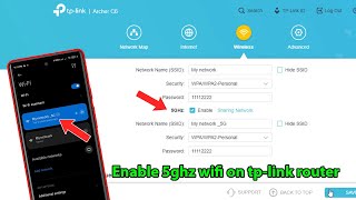 How to enable 5ghz wifi on tp link router [upl. by Madda197]