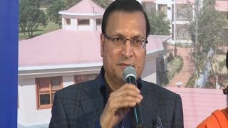 Rajat Sharma Speech In Niramayam Yog Gram  14 March 2017 [upl. by Becca]