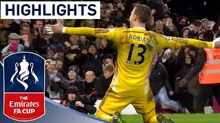 Full Shootout  West Ham 22 98 Pen Everton 201415 FA Cup R3  Goals amp Highlights [upl. by Aneez]