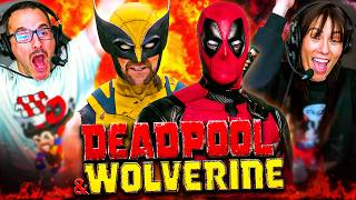 DEADPOOL amp WOLVERINE MOVIE REACTION FIRST TIME WATCHING Ryan Reynolds  Hugh Jackman  Marvel [upl. by Esinahs]