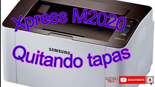 Samsung Express M2020 Así Debes Quitar Las Tapas Laterales [upl. by Attelrahc]