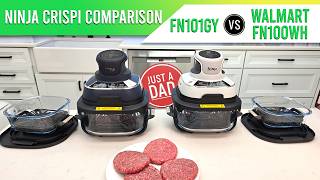 New Ninja Crispi Air Fryer COMPARISON Amazon FN101 vs Walmart FN100 Whats the Difference [upl. by Mapes382]