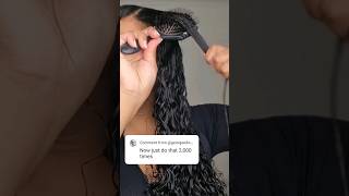 Easiest Way to Get Defined Curls curls curlyhair [upl. by Ennalorac785]