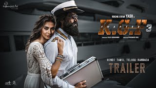 KGF Chapter 3 Trailer  Yash  Prashanth Neel  Raveena Tandon  Kgf 3 Trailer [upl. by Eittak]