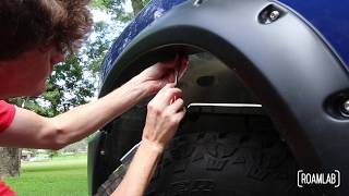 Installing Bushwacker Fender Flares [upl. by Einnahc310]