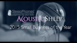 AcousticSheep Innovation Entrepreneur Award 2015 Small Business of the Year [upl. by Adniroc]