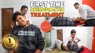 Satisfying Chiropractor Cracks  Physio 1st  Irfans View [upl. by Godiva574]