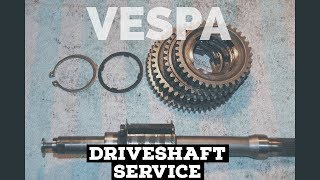 vespa driveshaft SERVICE GUIDE  FMPSolid PASSion [upl. by Hecker]