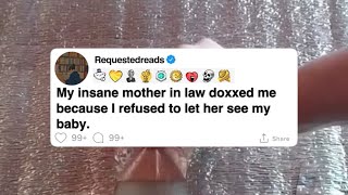 My insane mother in law doxxed me because I refused to let her see my baby shorts [upl. by Phineas]