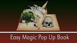 Easy Magic Pop Up Book in AE [upl. by Yila]