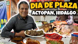 BARBACOA de BORREGO MERCADO y el DÍA de PLAZA en Actopan Hidalgo  Probé Mucha Comida 😳 [upl. by Accisej]