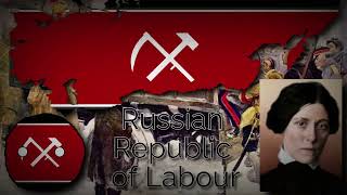 HOI 4 Red Flood Maria Spiridonova Russian Republic of Labour theme music [upl. by Asillam]