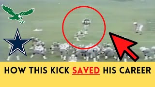 The Field Goal That SAVED Tom Dempseys Career  Cowboys  Eagles 1974 [upl. by Lomaj]