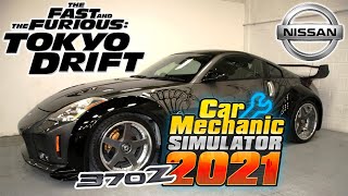 Barn find  Nissan Z370  Car Mechanic Simulator 2021 [upl. by Eiliak]