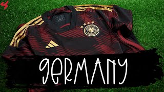 World Cup 2022 Adidas Germany Away Jersey Unboxing  Review [upl. by Okemak433]