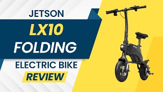 Jetson LX10 Folding Electric Bike Review [upl. by Gavrielle817]