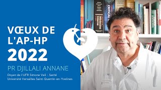 Vœux APHP 2022 du Pr Djillali ANNANE [upl. by Edelstein]