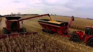 Brent Grain Cart Harvest Drone Clips [upl. by Victorine]