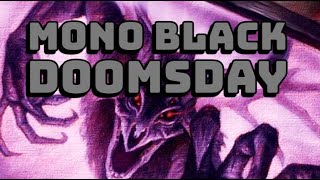 Mono Black Doomsday  Standard  MTG Arena Gameplay [upl. by Radferd779]