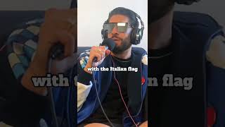 Making People Hate Italians shortsvideo italianfootball comedypodcast [upl. by Lucinda]